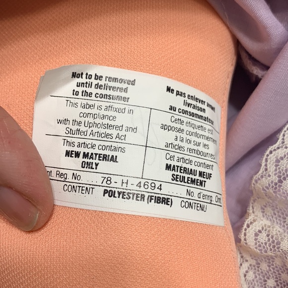 Cabbage Patch doll Preemie brown eyes purple gown 1982 - Picture 9 of 11